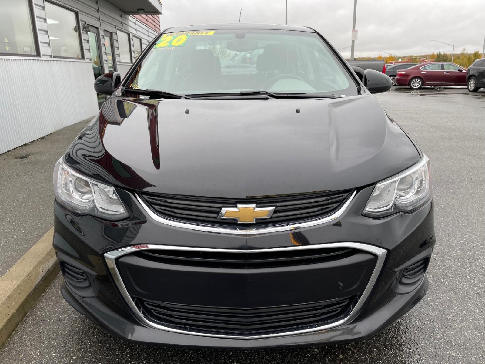2020 BLACK /Black CHEVROLET SONIC PREMIER (1G1JF5SB2L4) with an 1.4L engine, Automatic transmission, located at 1960 Industrial Drive, Wasilla, 99654, (907) 274-2277, 61.573475, -149.400146 - Photo #6