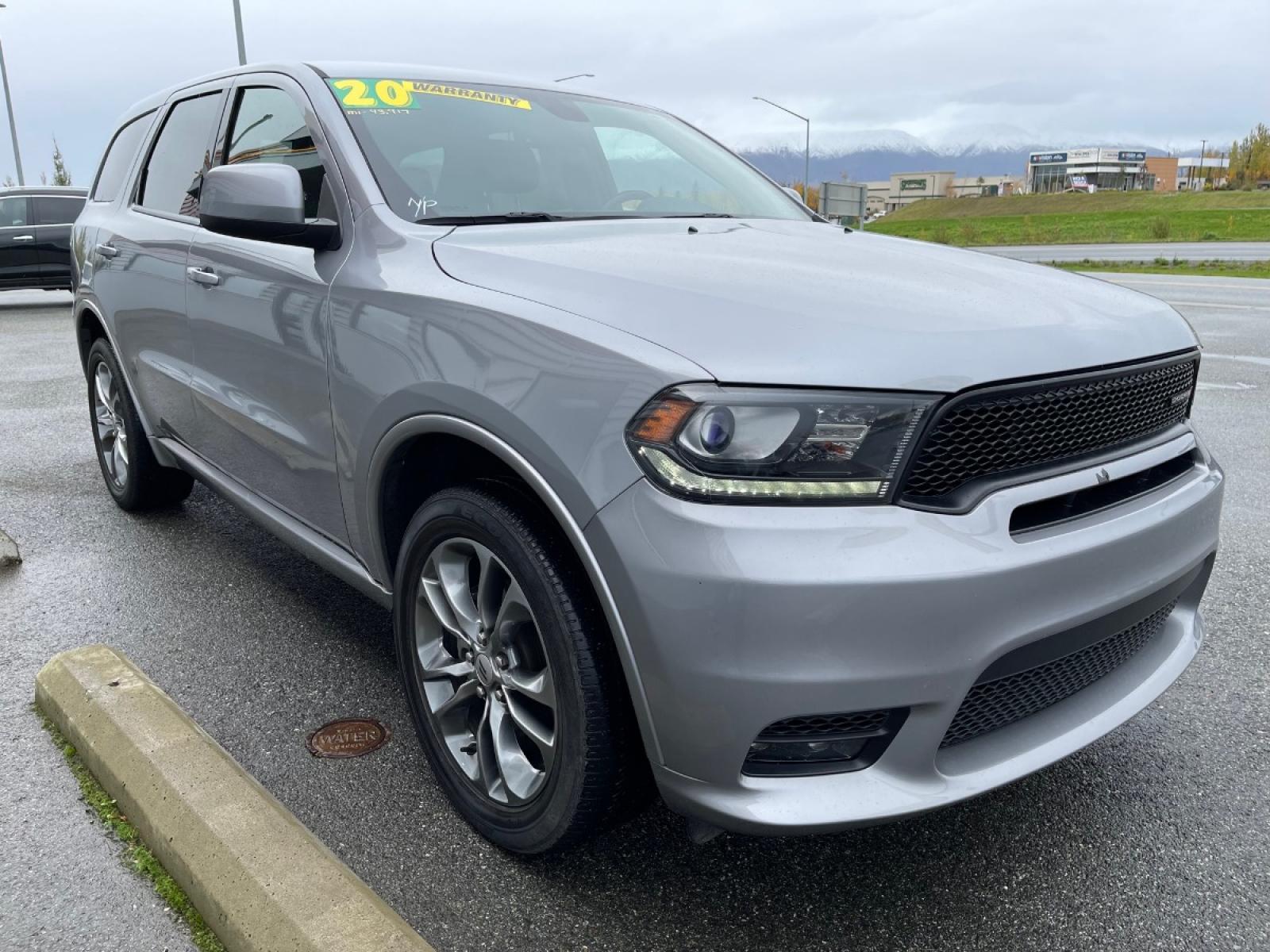 2020 GRAY /Black DODGE DURANGO GT (1C4RDJDG5LC) with an 3.6L engine, Automatic transmission, located at 1960 Industrial Drive, Wasilla, 99654, (907) 274-2277, 61.573475, -149.400146 - Photo #5