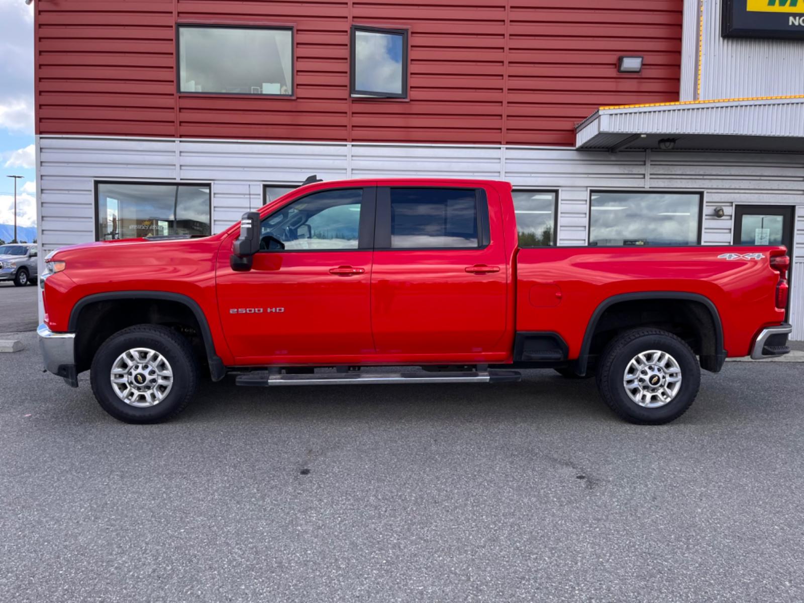 2022 RED CHEVROLET SILVERADO 2500H LT (1GC4YNE73NF) with an 6.6L engine, Automatic transmission, located at 1960 Industrial Drive, Wasilla, 99654, (907) 274-2277, 61.573475, -149.400146 - Photo #1