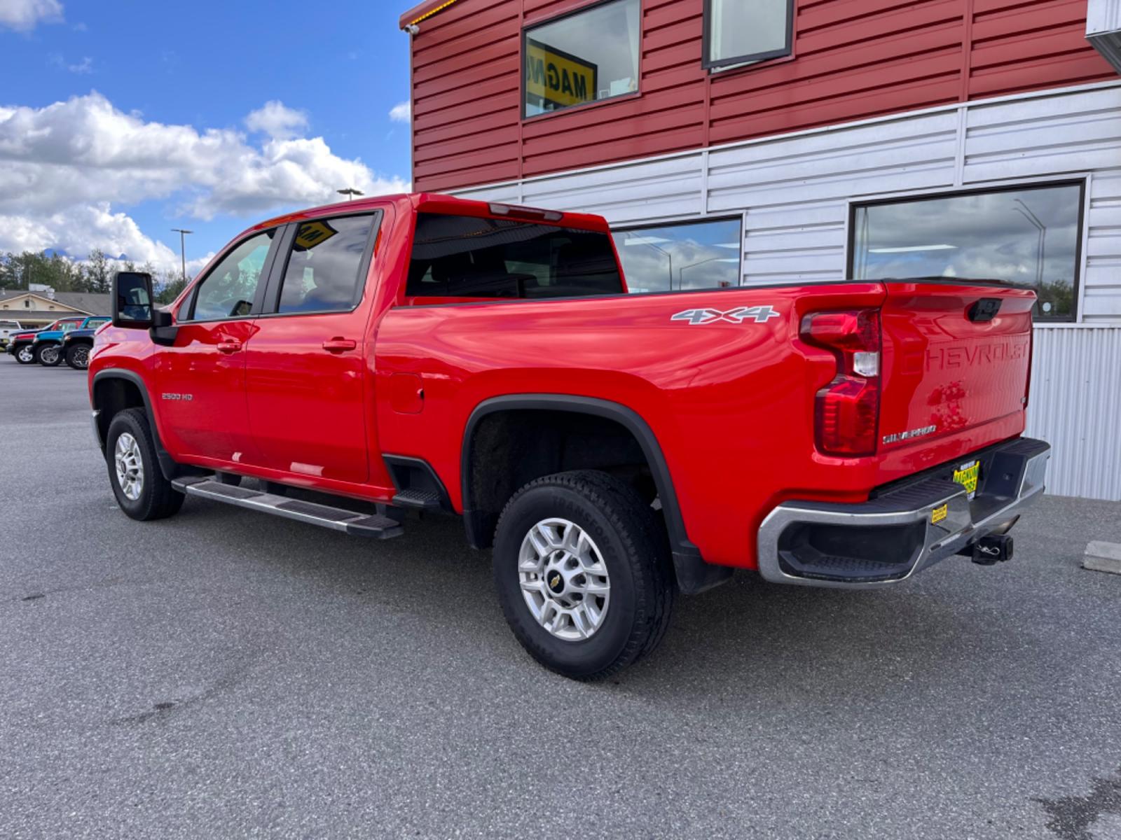 2022 RED CHEVROLET SILVERADO 2500H LT (1GC4YNE73NF) with an 6.6L engine, Automatic transmission, located at 1960 Industrial Drive, Wasilla, 99654, (907) 274-2277, 61.573475, -149.400146 - Photo #2