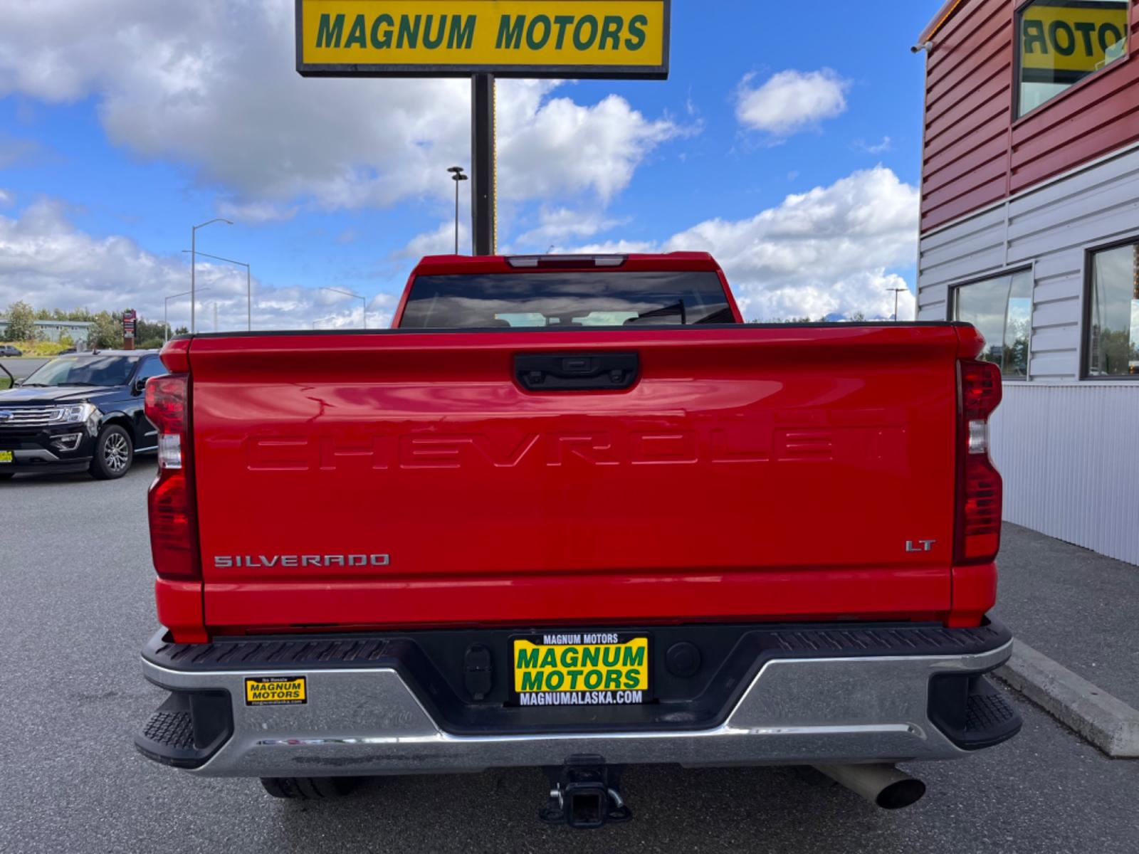 2022 RED CHEVROLET SILVERADO 2500H LT (1GC4YNE73NF) with an 6.6L engine, Automatic transmission, located at 1960 Industrial Drive, Wasilla, 99654, (907) 274-2277, 61.573475, -149.400146 - Photo #3