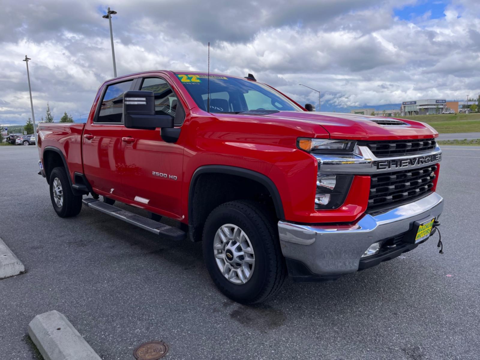2022 RED CHEVROLET SILVERADO 2500H LT (1GC4YNE73NF) with an 6.6L engine, Automatic transmission, located at 1960 Industrial Drive, Wasilla, 99654, (907) 274-2277, 61.573475, -149.400146 - Photo #5