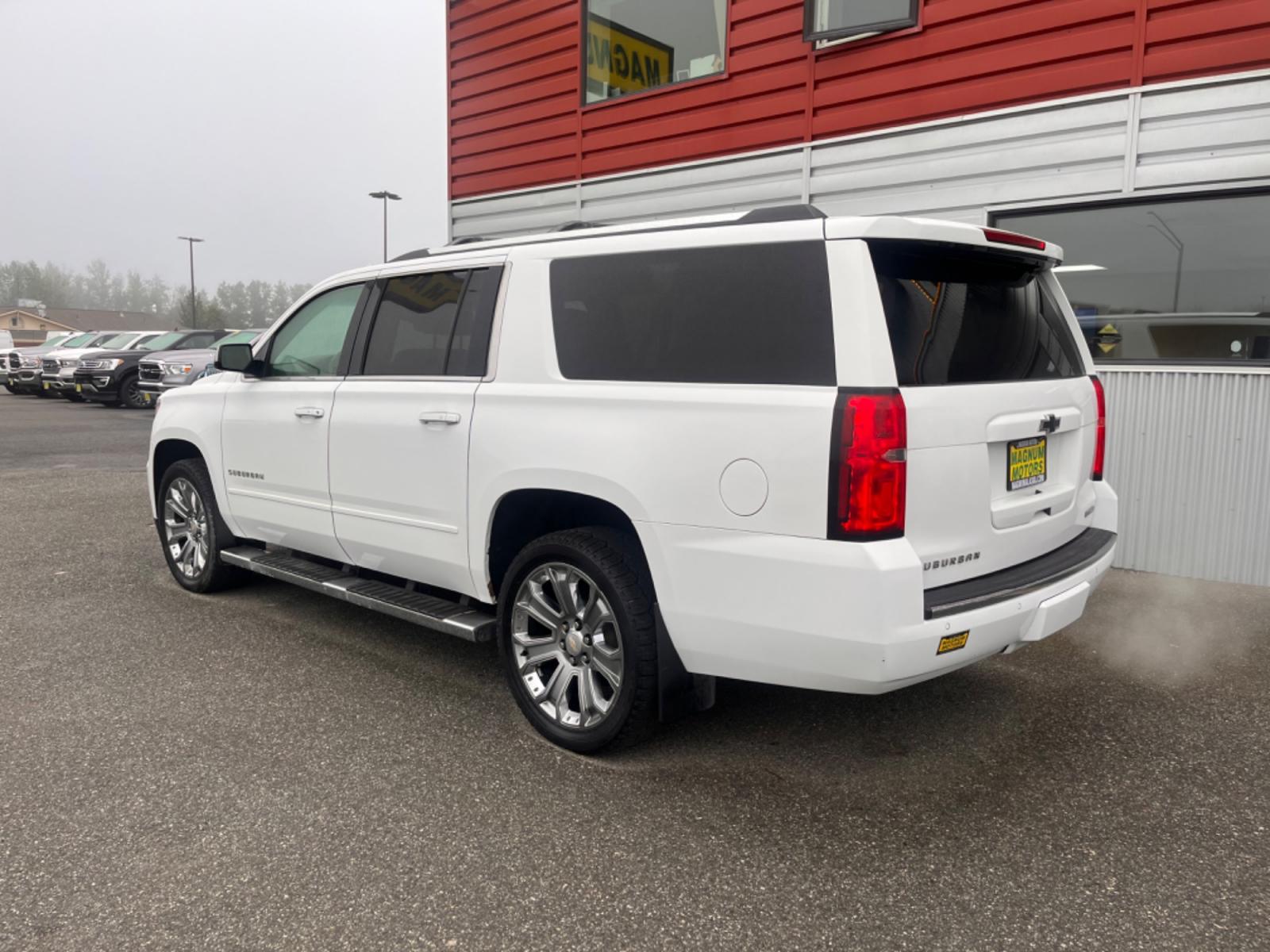 2017 WHITE CHEVROLET SUBURBAN PREMIER (1GNSKJKC3HR) with an 5.3L engine, Automatic transmission, located at 1960 Industrial Drive, Wasilla, 99654, (907) 274-2277, 61.573475, -149.400146 - Photo #2