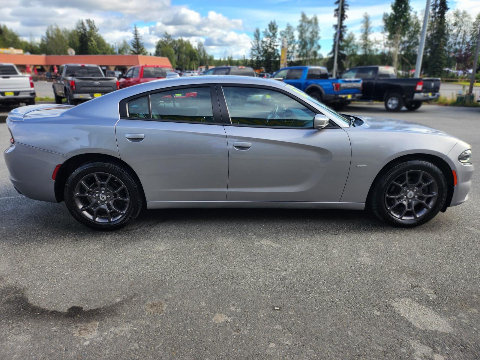 2018 SILVER /BLACK LEATHER DODGE CHARGER GT (2C3CDXJGXJH) with an 3.6L engine, Automatic transmission, located at 1960 Industrial Drive, Wasilla, 99654, (907) 274-2277, 61.573475, -149.400146 - Photo #6